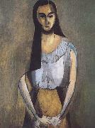 The Italian Woman (mk35) Henri Matisse